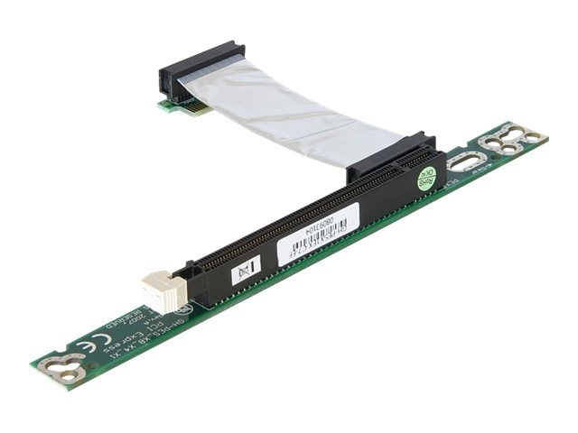Delock Riser Card PCI Express x1 with Flexible Cable