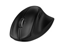 HP 725M - Maus - 21° semi-vertikaler Neigungswinkel - ergonomisch - Für Rechtshänder - 7 Tasten - kabellos - Bluetooth, 2.4 GHz - kabelloser Empfänger (USB)