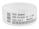 Zebra Z-Band UltraSoft Lite - Polypropylen (PP)