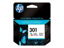 HP 301 Tri-Color Original Ink Cartridge - Original - Tintenpatrone