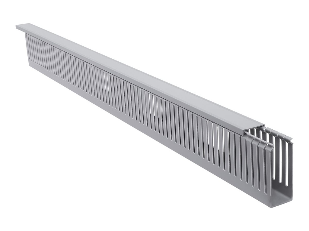 [22137] Delock Kabelkanal - 40 x 100 mm - 1 m - Grau