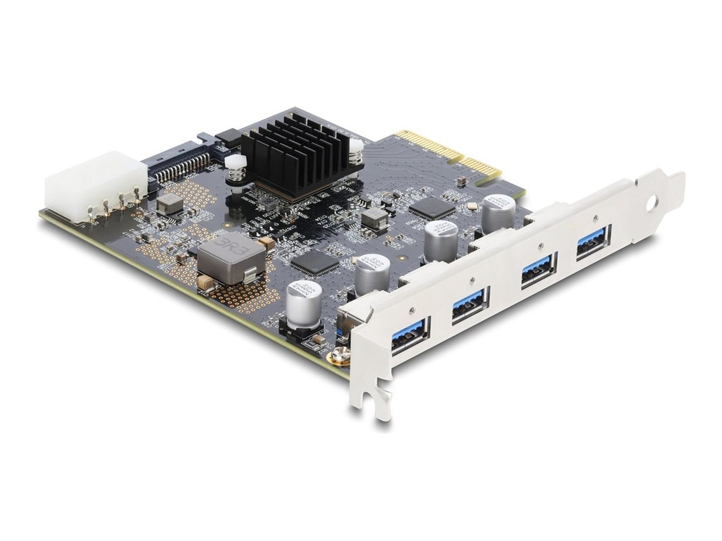 [91847] Delock USB-Adapter - PCIe x4 - USB x 4