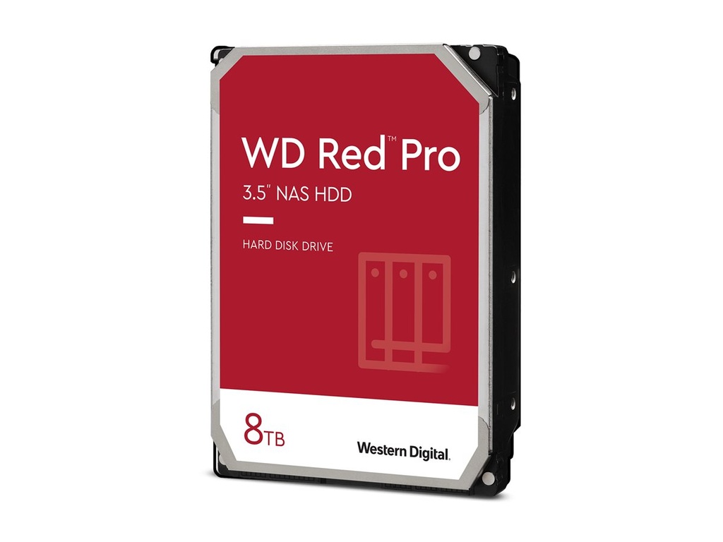 WD Red Pro WD8006FFBX - Festplatte - Enterprise - 8 TB - intern - 3.5" (8.9 cm)