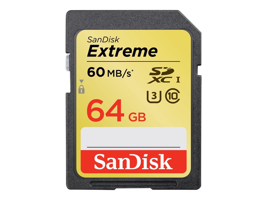 SanDisk Extreme - Flash-Speicherkarte - 64 GB