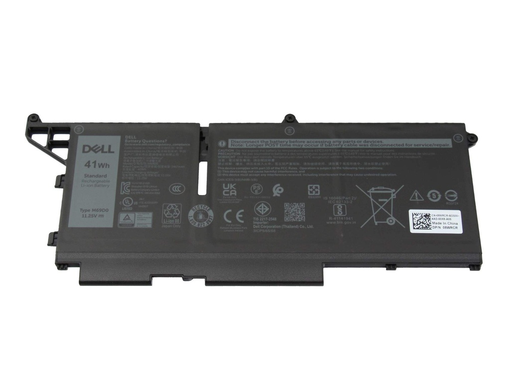 Dell 41Wh Li-ion battery for Latitude laptops - Akku - 3.467 mAh