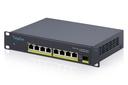 DIGITUS 10" 2.5G 8-Port Unmanaged Switch mit 1× 10G SFP+