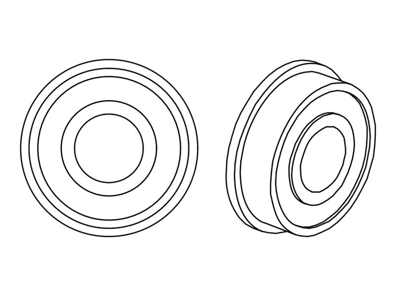 HONEYWELL Geflanschtes Lager (Packung