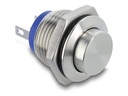 Delock Drücktaster - for Installation 16 mm, 2 x solder connection, actuator very high