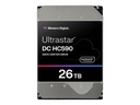 WD Ultrastar DC HC590 WUH722626AL4204 - Festplatte - Rechenzentrum - 26 TB - intern - 3.5" (8.9 cm)