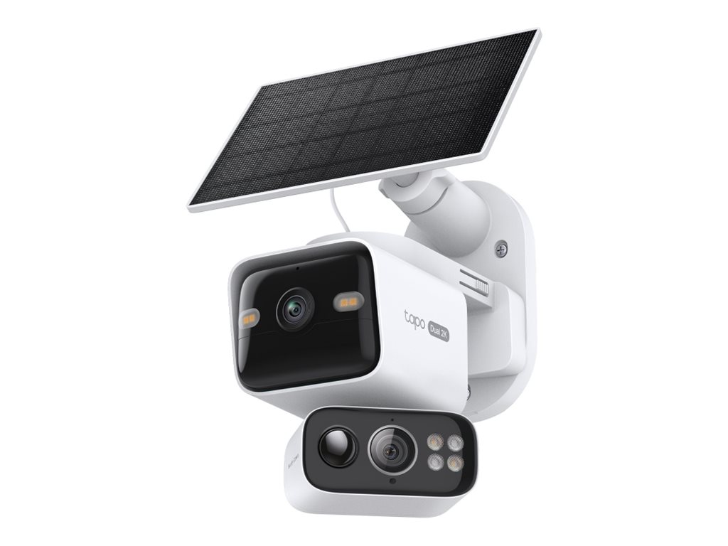 TP-LINK Tapo C645D KIT V1 - Solar-Powered Security Camera Kit - Netzwerk-Überwachungskamera - schwenken / neigen - Außenbereich - wetterbeständig - Farbe (Tag&Nacht)