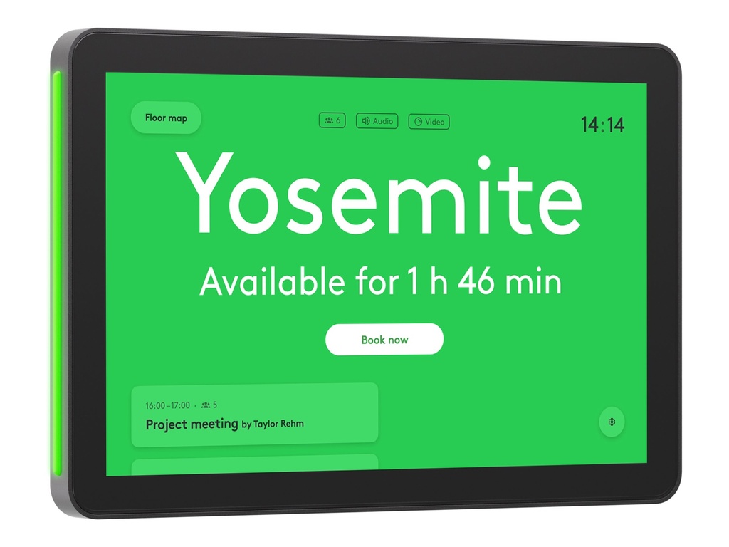 Logitech Tap Scheduler 2 - Besprechungsraum-Planungspanel
