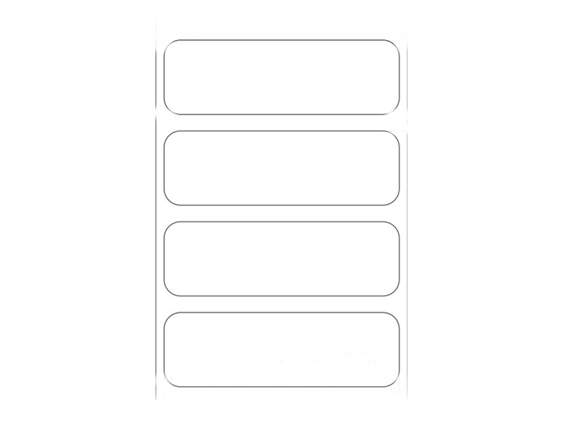 Zebra Z-Ultimate 3000T - Polyester - permanenter Klebstoff - beschichtet - weiß - 45.2 x 14.3 mm 4730 Etikett(en) (1 Rolle(n)