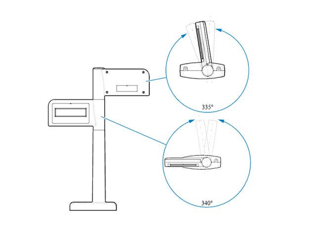 Zebra MX204 - Barcodescanner-Ferndisplay