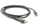 Zebra Motorola CBA-U01-S07ZAR - Grau - USB A - Gerade - Gerade - Männlich/Männlich - 2,1 m