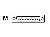 Datalogic Kabel seriell - DB-25 (M) - 3 m