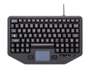 Zebra iKey Full Travel IK-88-TP-USB - Tastatur - mit Touchpad