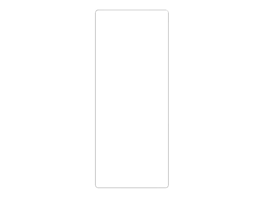 Zebra Z-Perform 1000D - Papier - matt - permanenter Acrylklebstoff - unbeschichtet - weiß - 80 x 195 mm - 60 g/m² - 372 Etikett(en) (1 Rolle(n)