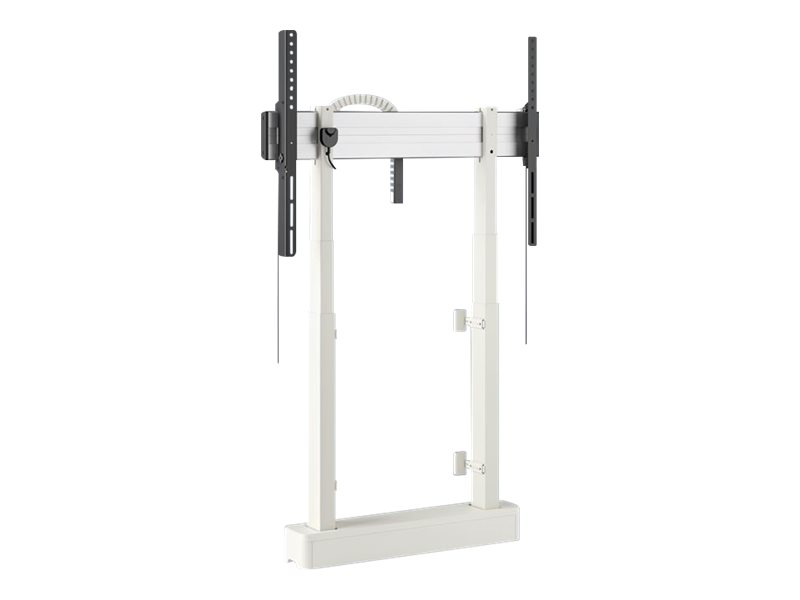 Optoma RISE 2008W - Befestigungskit - motorisierter Lift - für Flachbildschirm - Anti-Kollisionsfunktion - weiß - Bildschirmgröße: up to 218 cm (up to 86")