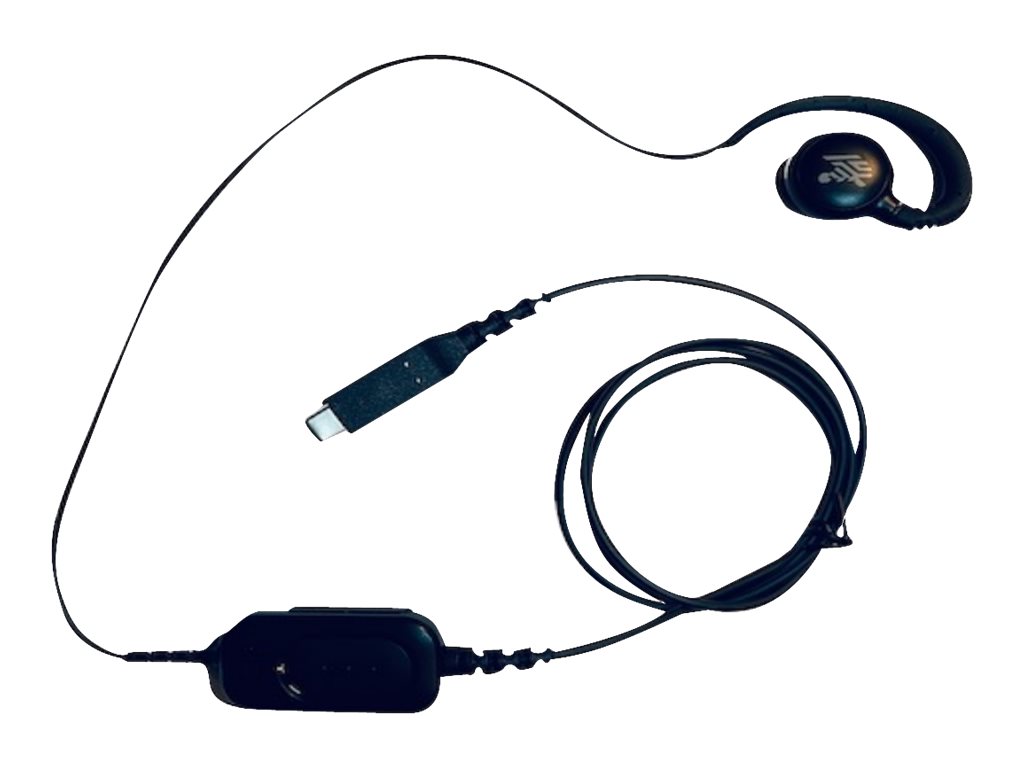 [HDST-USBC-PTT1-01] Zebra Headset - Ohrstöpsel - über dem Ohr angebracht