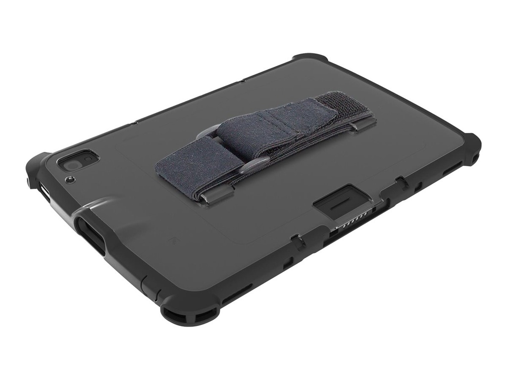 Zebra Hintere Abdeckung für Tablet - widerstandsfähig - with adjustable elastic hand strap - Polycarbonat - 10" - für Zebra ET40, ET40-HC, ET45 (10 Zoll, 10.1 Zoll)