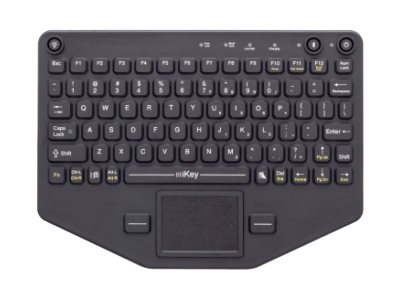 Zebra iKey - Rugged - Tastatur - mit Touchpad - USB