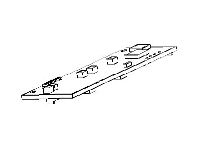 Zebra Unterer SPI-Sensor - für Zebra TTP 2100