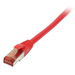 Synergy 21 Patchkabel RJ45, CAT6 250Mhz, 0,15m rot, S-STP(S/FTP), TPE/LSZH(Superflex), , - Kabel - Digital/Daten