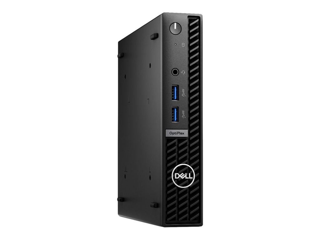 Dell OptiPlex 7010 (version 2023) - Micro - Core i5 13500T / 1.6 GHz - vPro Enterprise - RAM 8 GB - SSD 256 GB - NVMe, Class 35 - UHD Graphics 770 - 1GbE, Bluetooth, Wi-Fi 6E - WLAN: Bluetooth, 802.11a/b/g/n/ac/ax (Wi-Fi 6E)
