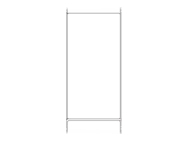 Zebra Z-Ultimate 3000T - Polyester - glänzend - permanenter Acrylklebstoff - weiß - 101.6 x 203.2 mm 890 Etikett(en) (1 Rolle(n)