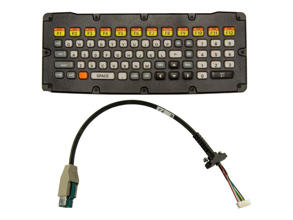 [KYBD-QW-VC80-S-1] Zebra Tastatur - USB - QWERTY - für Zebra VC80