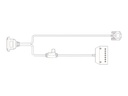 HONEYWELL Kabel seriell - DB-25 (W) zu RS-232