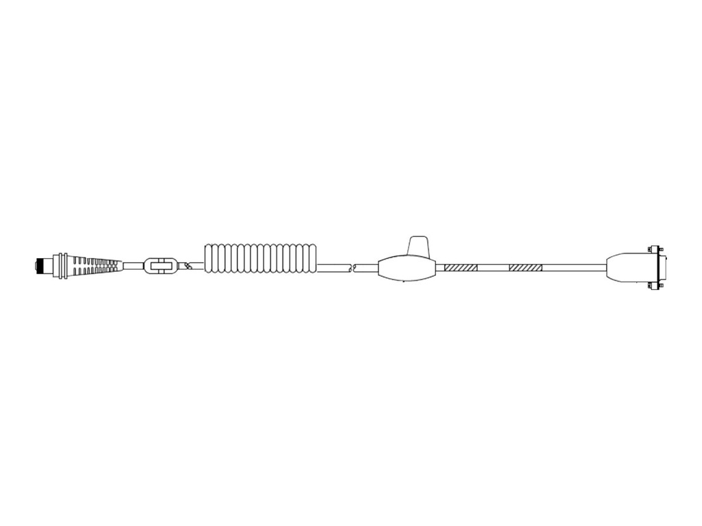 HONEYWELL Kabel seriell - DB-9 (W) - 5 V
