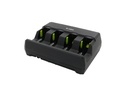 Zebra 4-slot battery charger - Batterieladegerät