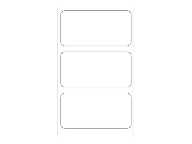 Zebra Z-Perform 1000D - Papier - permanenter Klebstoff - unbeschichtet - 38.1 x 19.05 mm 39600 Etikett(en) (12 Rolle(n)