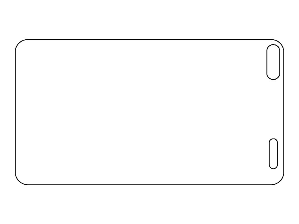 HONEYWELL Schutzfolie - gehärtestes Glas, selbstklebende Rückseite (Packung mit 5 Stück)