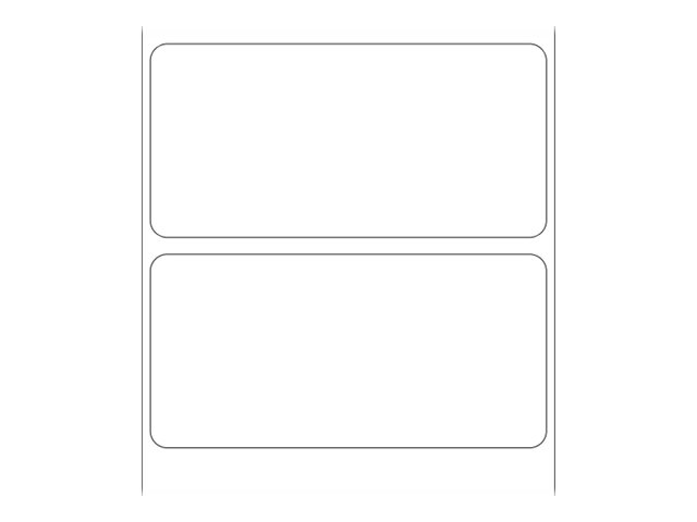 Zebra Z-Perform 1000T - Papier - permanenter Klebstoff - unbeschichtet - 74.6 x 36.5 mm 1960 Etikett(en) (1 Rolle(n)