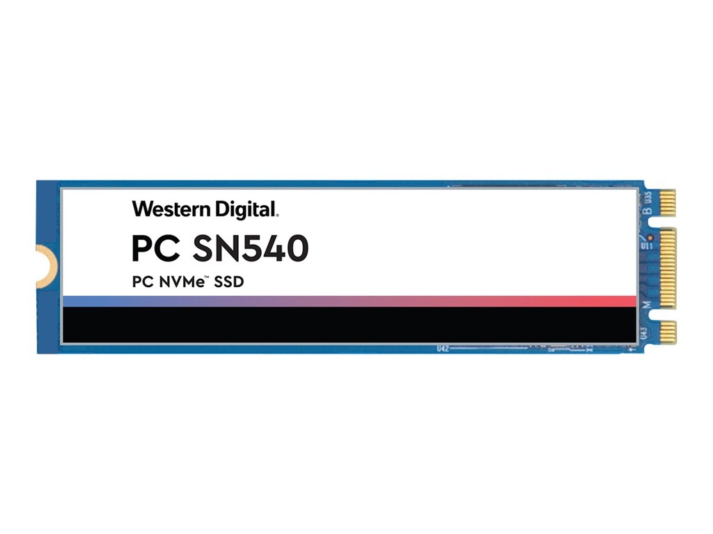 WD PC SN540 SDDPNPF-1T00 - SSD - 1 TB - intern - M.2 2280 - PCIe 3.0 x4 (NVMe)