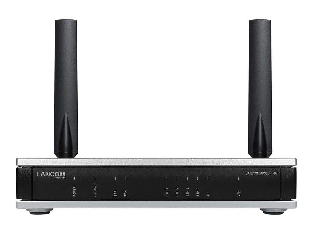 Lancom 1800EF-4G - Wireless Router - DSL/WWAN 1GbE Dual-Band
