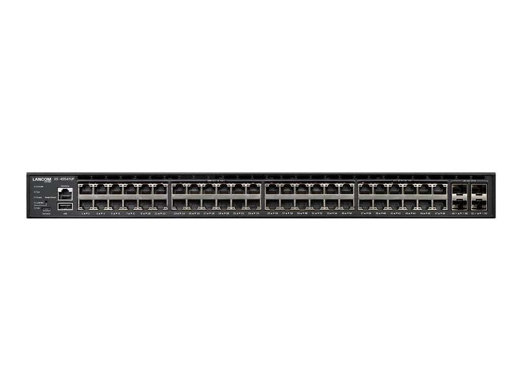 Lancom XS-4554YUP - Switch - stapelbar, Multi-Gigabit, für große anspruchsvolle Infrastrukturen - L3 - managed - 36 x 100/1000/2.5G (PoE++)