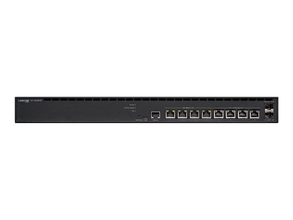 Lancom XS-3510YUP - Switch - Multi-Gigabit, für kleine Szenarien - managed - 4 x 10/100/1000 (PoE+)