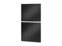 APC Easy Rack - Seitenwand für Rack - Schwarz - 48U - 48.3 cm (19")