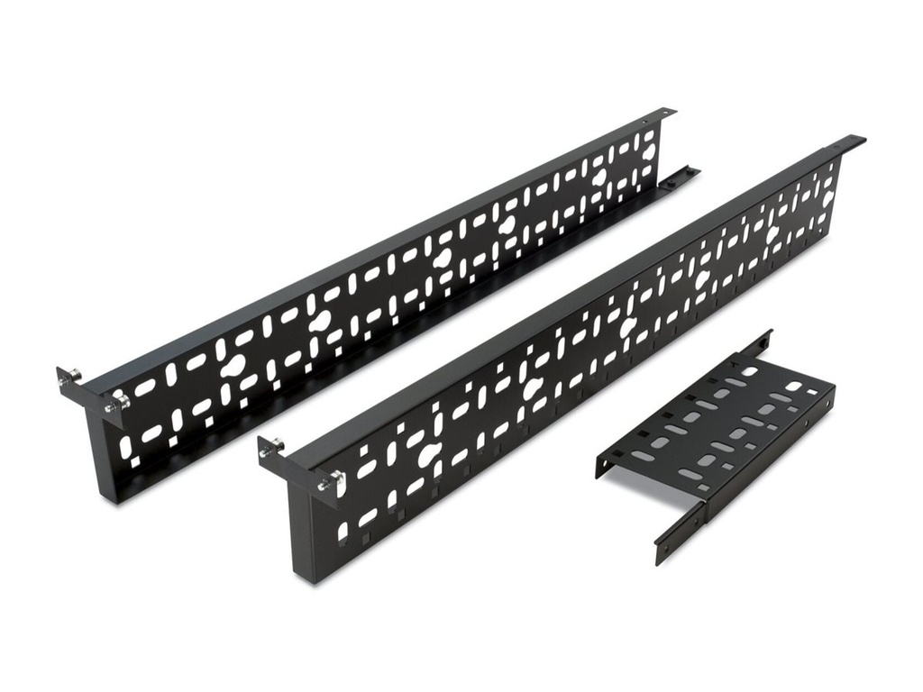 APC Rack - Kabelführungssatz - Schwarz - für