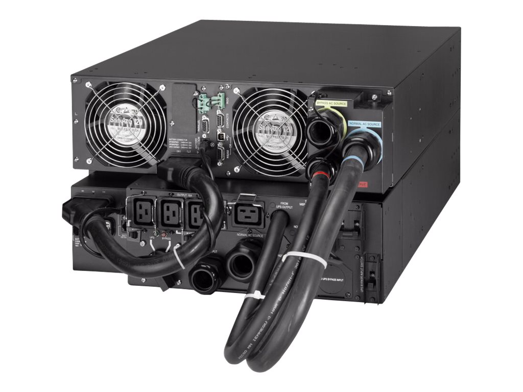 Eaton 9PX 9PX8KIRTNBP31 - USV (in Rack montierbar/extern) - Wechselstrom 380/400/415 V - 7200 Watt - 8000 VA - Ethernet 10/100/1000, RS-232, USB - PFC - 6U - 48.3 cm (19")