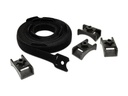 APC Kabelschleife für Kabel-Organizer - Schwarz - TAA-konform (Packung mit 10)