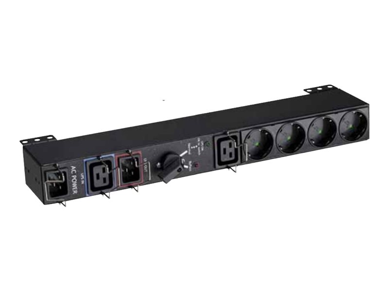 [MBP3KID] Eaton HotSwap MBP - Umleitungsschalter (Rack - einbaufähig) - Wechselstrom 220-240 V - 3000 VA - Ausgangsanschlüsse: 5 - 48.3 cm (19")