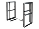 APC Rack-Luftkanal-Kit - Schwarz - 48U - für