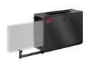 APC AR106V/I - Server-Stützhalterung - Schwarz