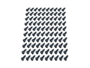 APC Hardwire Kit - Schrauben-Kit - Schwarz (Packung mit 100)