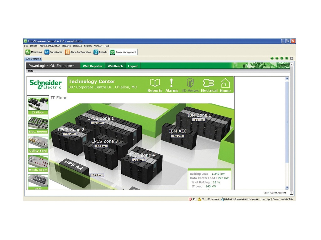 APC InfraStruXure Central - Lizenz - 25 Knoten