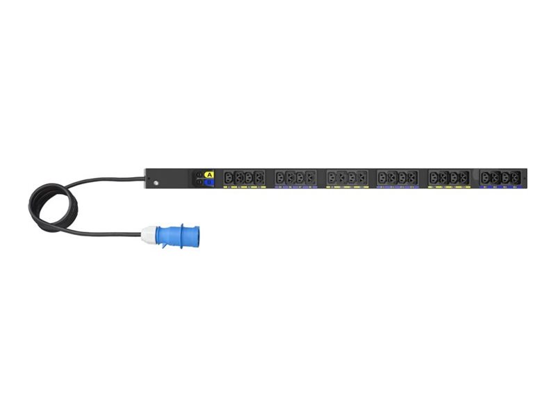 Eaton G4 - Stromverteilungseinheit (Rack - einbaufähig) - Basis - 200 - 240 V - 7.4 kW - 1-phasig - Eingabe, Eingang IEC 60309 32A - Ausgangsanschlüsse: 24 (12 x IEC 60320 C13, 12 x IEC 60320 C39)